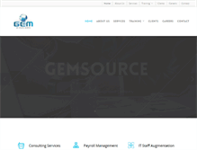 Tablet Screenshot of gemsource.in